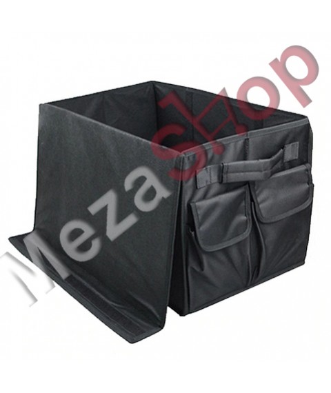 صندوق تخزين الاغراض داخل شنطة السيارة مرسيدس - اسود