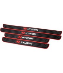 عتب سيلكون 4 قطع لسيارات هيونداي