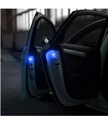 أضواء باب السيارة LED إشارة التحذير للقادم من الخلف لون ازرق