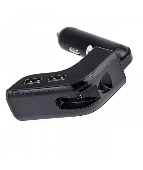 مشغل ام بي 3 للسيارة مع جهاز ارسال موجات اف ام، مع سماعة لاسلكية بلوتوث ومدخلين يو اس بي للشحن V9