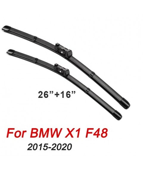 شفرات المساحات لسيارة BMW X1 الزجاج الأمامي  