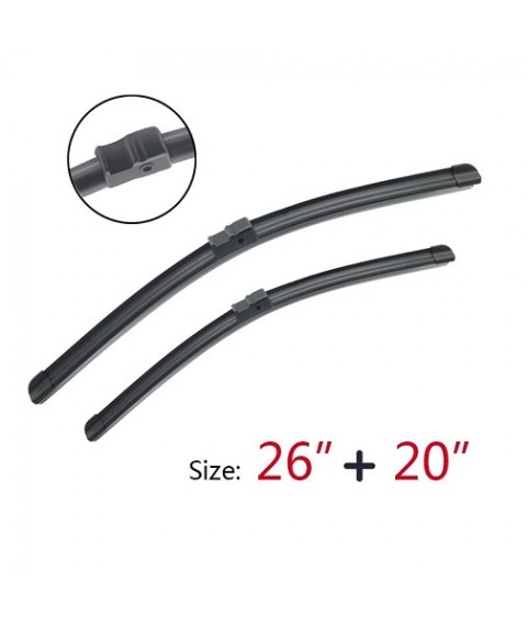 شفرات المساحات لسيارة BMW X3 الزجاج الأمامي  