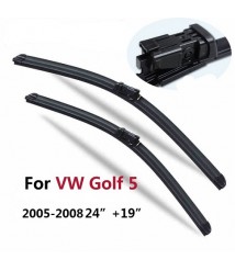 شفرات المساحات لسيارة فولكس فاجن جولف 5 الزجاج الأمامي  