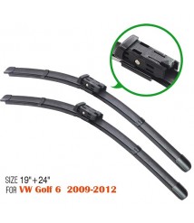 شفرات المساحات لسيارة فولكس فاجن جولف 6 الزجاج الأمامي  