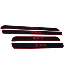 عتب سيلكون 4 قطع لسيارات جيب