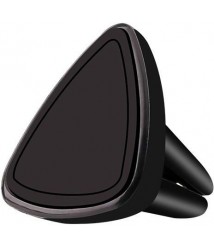 حامل مغناطيسي يثبت على فتحة تهوية السيارة ثلاثي الشكل للهواتف الذكية