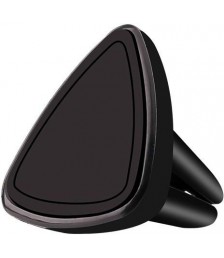 حامل مغناطيسي يثبت على فتحة تهوية السيارة ثلاثي الشكل للهواتف الذكية