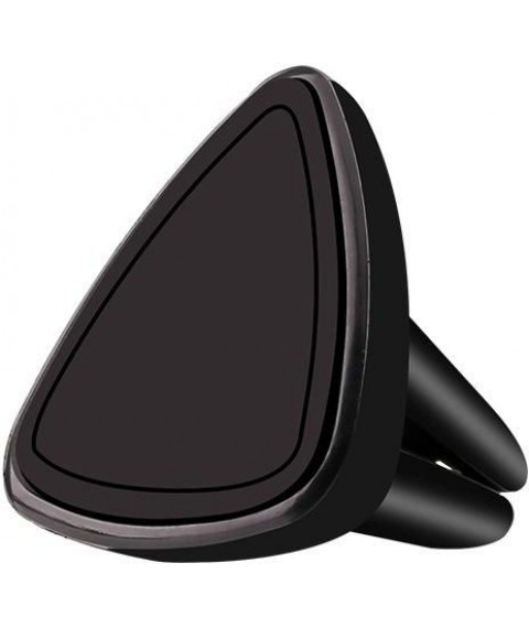 حامل مغناطيسي يثبت على فتحة تهوية السيارة ثلاثي الشكل للهواتف الذكية