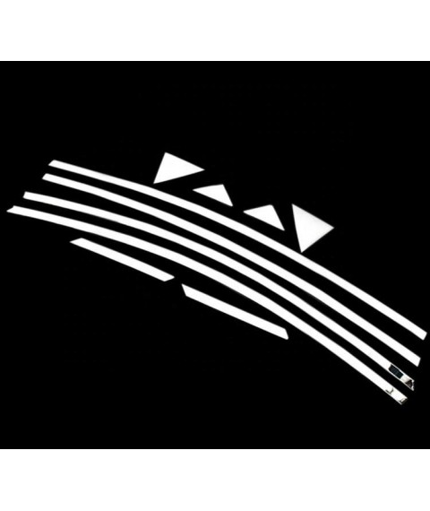 فريم نيكل لتحديد نوافذ السيارة لسيارة نيسان صنى 