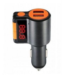 مشغل ام بي 3 للسيارة مع جهاز ارسال موجات اف ام، بتقنية بلوتوث ومدخلين يو اس بي للشحن  KCB-905