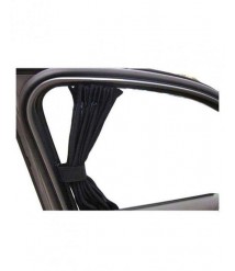 ستارة سيارة 2 قطعة VIP -اللون اسود