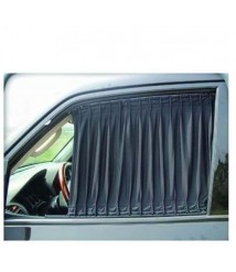 ستارة سيارة 2 قطعة VIP -اللون اسود