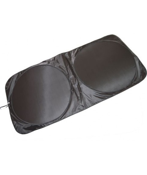 شماسة سيارة للزجاج الأمامي ,وجة رمادي , وجة اسود قابلة للطي