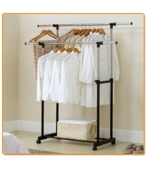 ستاند ملابس زوجي بلاستيك *معدن