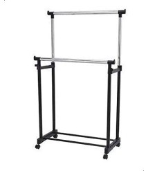 ستاند ملابس زوجي بلاستيك *معدن