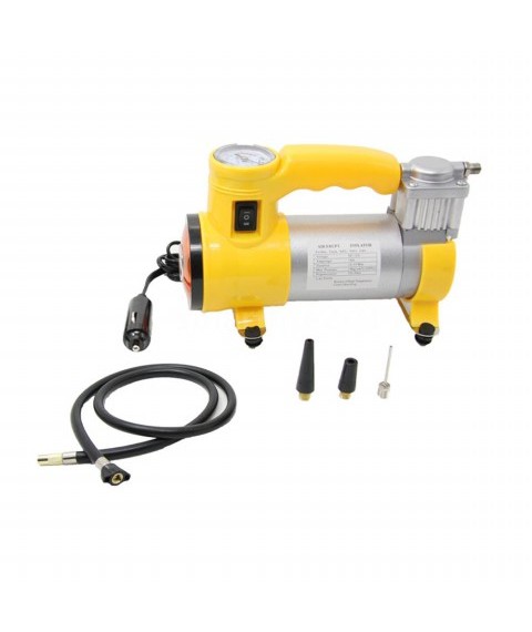 ضاغط الهواء اوتوبست 8008kPA -12V بمضخة كهربائية للاطارات مزود بكشاف طواري