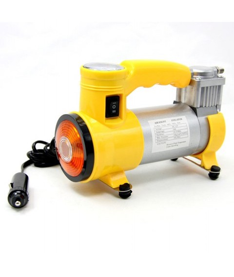 ضاغط الهواء اوتوبست 8008kPA -12V بمضخة كهربائية للاطارات مزود بكشاف طواري