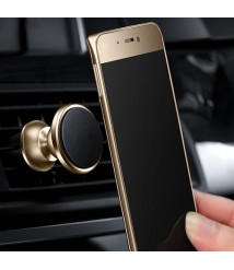حامل موبايل مغناطيس تكييف -ذهبي