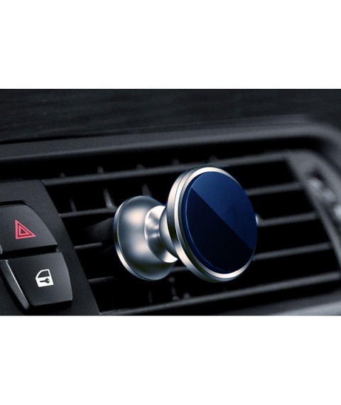 حامل موبايل مغناطيس تكييف -فضي