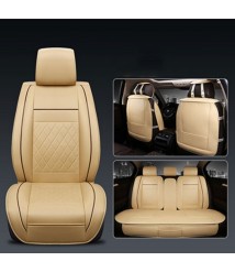 طقم غطاء من اجود الخامات للكراسى السيارة كاملة بيج