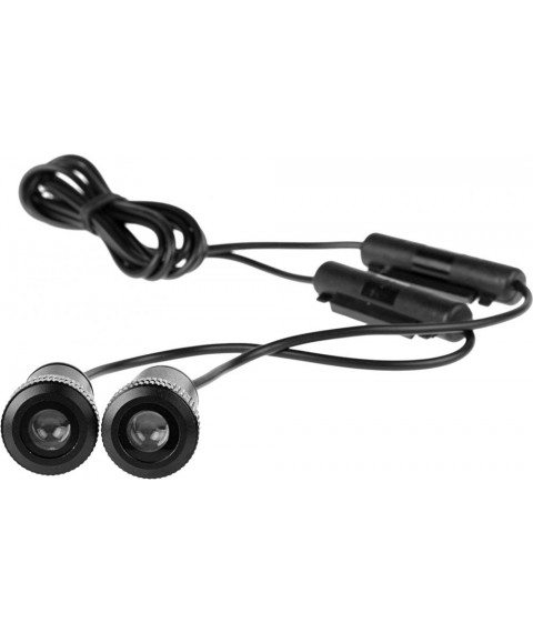 لوجو باب سيارة ظل ضوء الصمام كيا- 2 قطعة