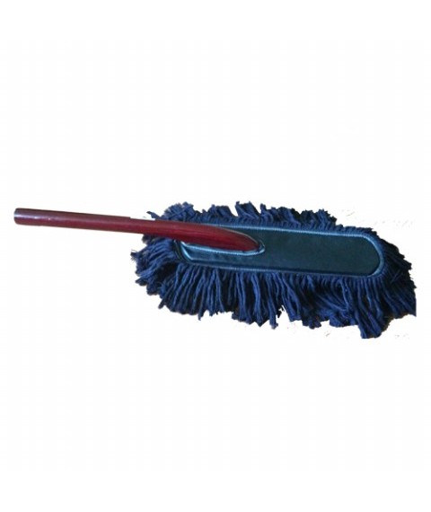 فرشة تنظيف كبيرة بيد خشب