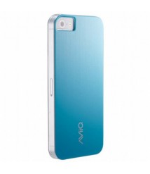 جراب اي فون 5 /5S سيمبلي بيزيك من ايفيك + شاشة واقية - أزرق