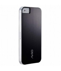 جراب اي فون 5 /5S سيمبلي بيزيك من ايفيك + شاشة واقية - أسود