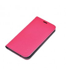 جراب سامسونج نوت 2 من افيك+ شاشة واقية , وردي