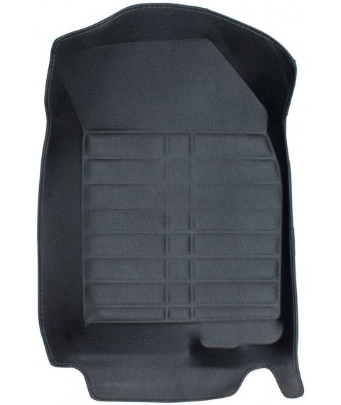 طقم دواسات 5D لسيارة شيفروليه افيو-3 قطع لون اسود