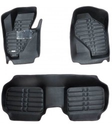 طقم دواسات 5D للسيارة 3 قطع - اسود hyundai ix35 2018