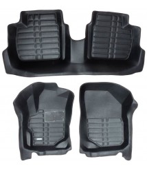 سجادة ارضية السيارة ثلاثية الابعاد لسيارة بيجو 301، 3 قطع