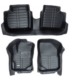 سجادة ارضية السيارة ثلاثية الابعاد لسيارة بيجو 301، 3 قطع