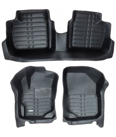 سجادة ارضية السيارة ثلاثية الابعاد لسيارة بيجو 301، 3 قطع