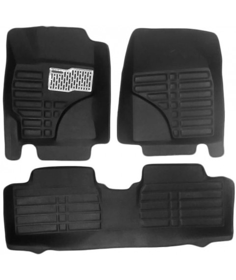 سجادة ارضية السيارة ثلاثية الابعاد تويوتا كرولا 2008 - 2013 ، 3 قطع