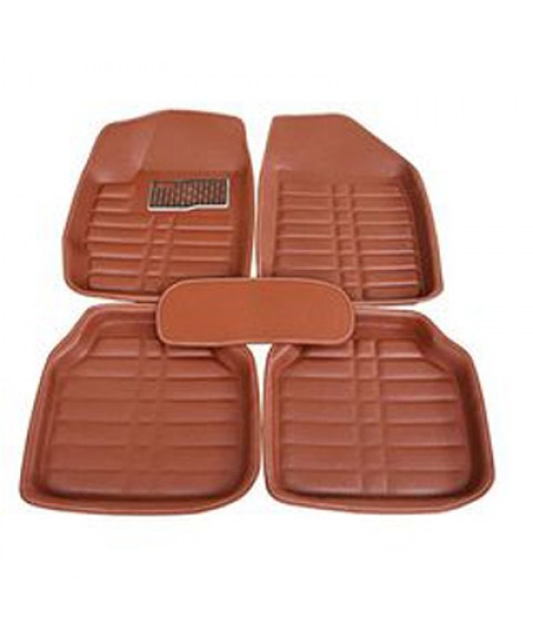 -طقم دواسات 5D للسيارة 5 قطع - جملي اللون