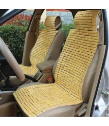 عراقة خشب بامبو للسيارة مقعد واحد