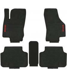 دواسة سيليكون متخصصة لسيارة أوكتافياA7  اسود