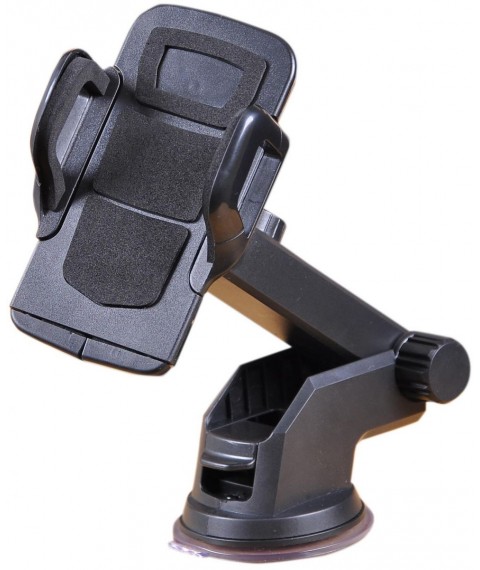 حامل موبايل للسيارة قابل للانحناء بذراع معتدد المقاسات مع قاعدة تثبيت للاجهزة الذكية متوافق مع ايفون وجلاكسي