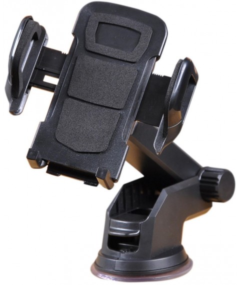 حامل موبايل للسيارة قابل للانحناء بذراع معتدد المقاسات مع قاعدة تثبيت للاجهزة الذكية متوافق مع ايفون وجلاكسي