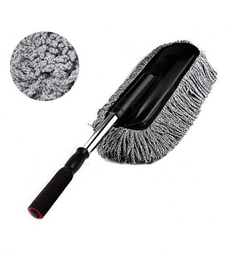 فرشة تنظيف كبيرة بيد ستانلس