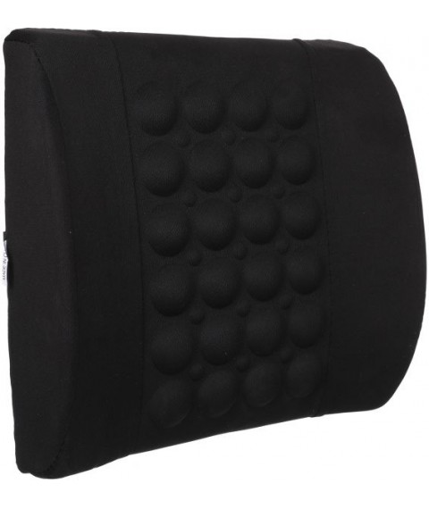 مسند ظهر مساج لكرسي السيارة - اسود