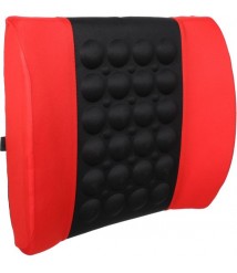 مسند ظهر لكرسي السيارة - احمر واسود