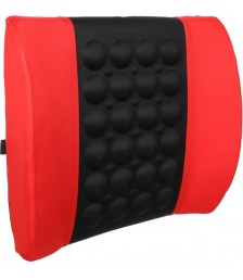 مسند ظهر لكرسي السيارة - احمر واسود