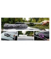 فرشة تنظيف كبيرة بيد ستانلس