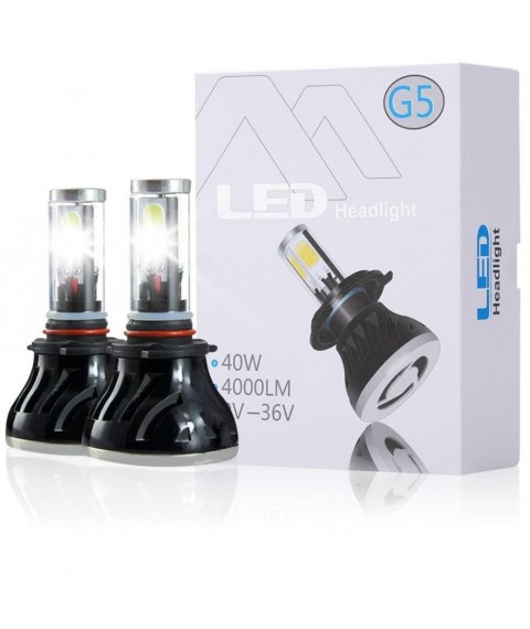 طقم لمبات ليد 9006/HB4 من G5