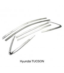 فريم نيكل لتحديد نوافذ السيارة لسيارة هيونداي توسان 2015