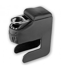 مخدع يد للسيارة 1 كوب  - أسود 