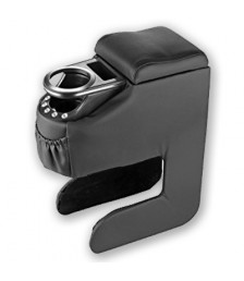 مخدع يد للسيارة 1 كوب  - أسود 