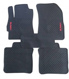 دواسة سيليكون متخصصة لسيارة كورولا 2018/2014-اسود